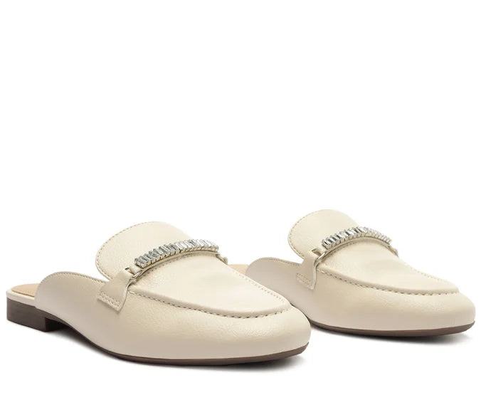 Mule Anacapri Branca Tira Glam